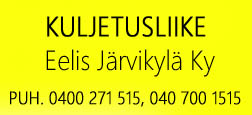 Kuljetusliike Eelis Järvikylä Ky